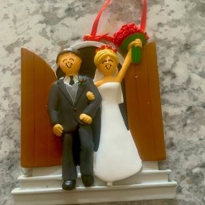Personalized ( need info) wedding ornament